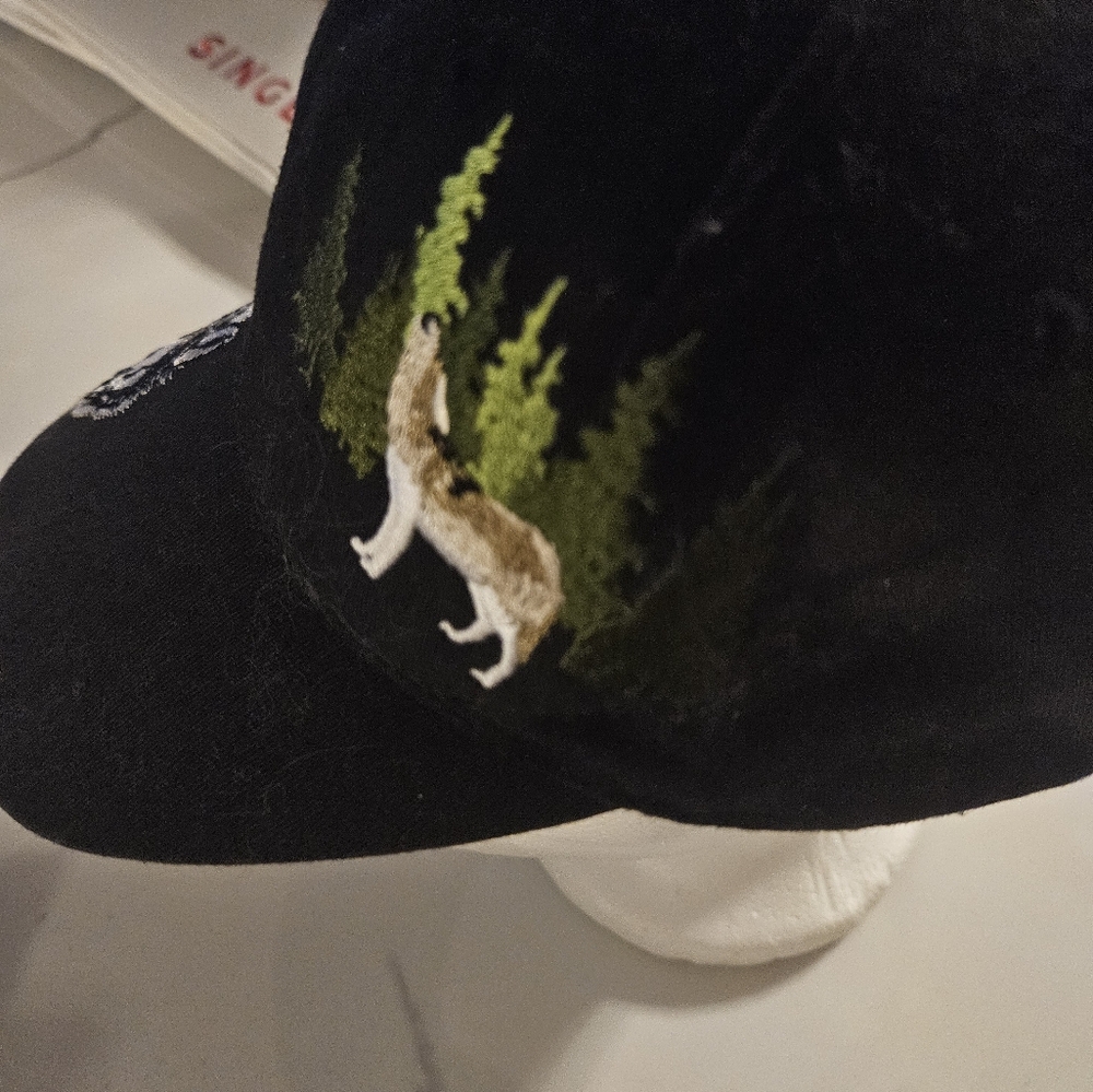 Snapback wolf nature cap - Picture 2 of 4